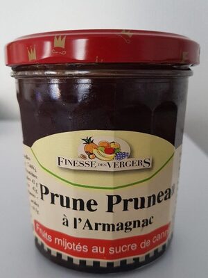 Confiture prune pruneau à l'Armagnac