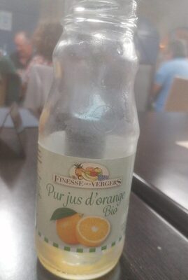 Pur jus d'orange Bio front packaging