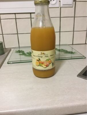 Nectar d’orange pêche abricot