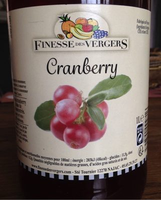 Boisson Cranberry