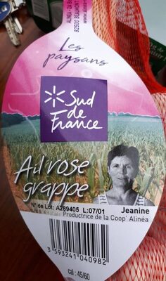 Ail rosé grappe front packaging
