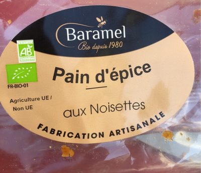 Pain d'epice aux noisettes