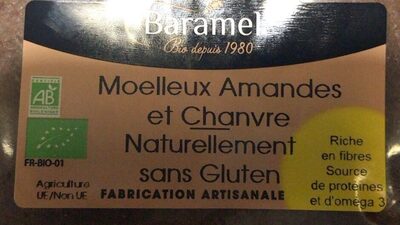 Moelleux amandes et chanvres