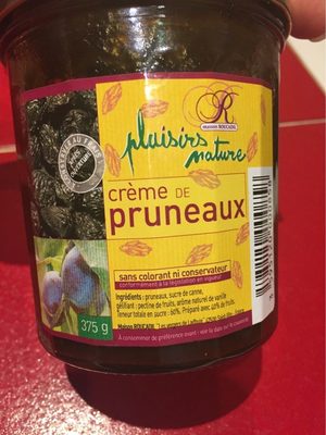 Crème de pruneaux