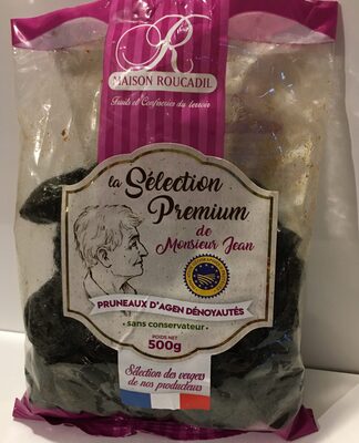 Pruneau d'Agen dénoyautés front packaging