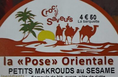 Petits makrouds au sesame