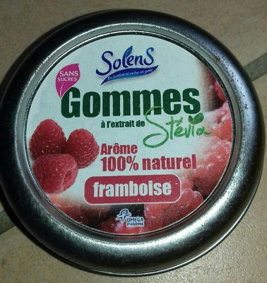 Gommes à l'extrait de Stévia