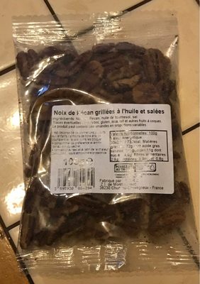 Noix de pecan grillees a l'huile et salees