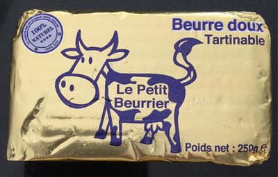 Beurre doux tartinable