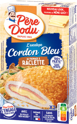 Cordon bleu poulet raclette