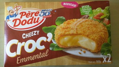 Cheezy croc' a l'emmental fondu