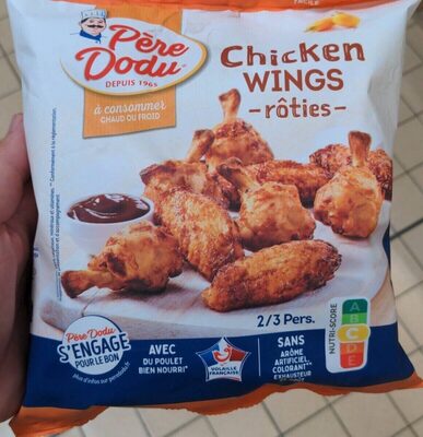 Chicken wings rôties front packaging