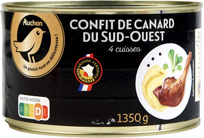 Confit De Canard du sud-ouest 4 cuisses