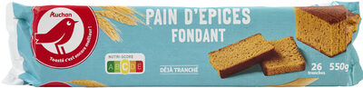 Pain d'épices fondant