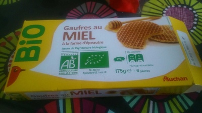 Gaufres au miel à la farine d'épeautre BIO