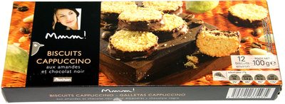 Biscuits "Cappucino" aux amandes et chocolat noir