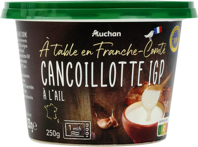 Cancoillotte à l'ailIndication Géographique Protégée