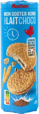 Mon goûter rond goût lait choco