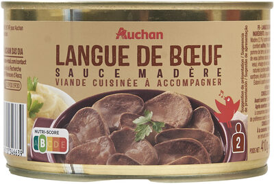 Langue de boeuf sauce madère