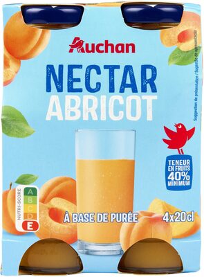 Nectar Abricotà base de puréeTeneur en fruits 40% minimum