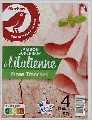 Jambon cuit supérieur à l'italienne