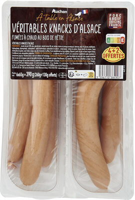 Véritables knacks d'Alsace