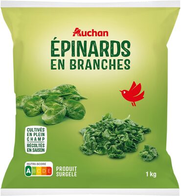 Épinards en branches