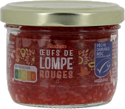Oeufs de lompe rouges 100G