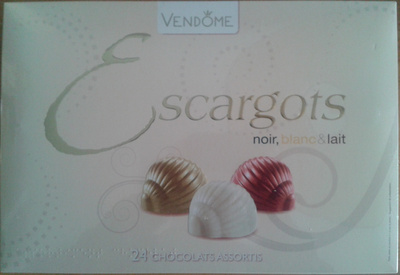 Escargots - noir, blanc & lait