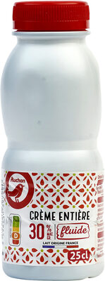 Crème entière fluide30% mat. gr.