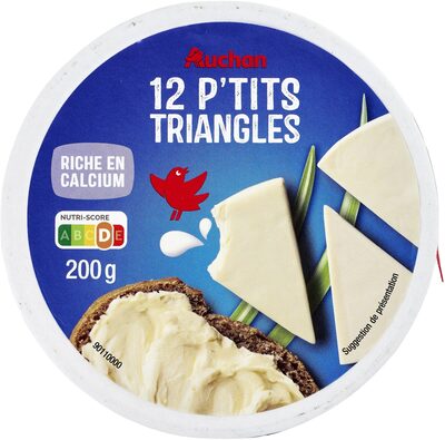 12 p'tits triangles front packaging