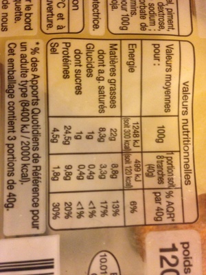 Chorizo Doux - 24T 120g