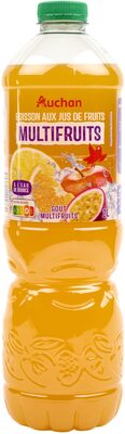 Boisson aux jus de fruits Multifruits - Goût multifruits , à l'eau de source front packaging