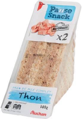 Pain de mieThon œufMayonnaise X2