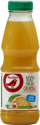 Pur jus d'orange sans pulpe
