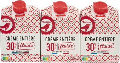 Crème entière fluide30% mat. gr.