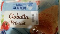Ciabatta pré-cuit sans gluten