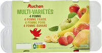 Compotes et spécialités de fruits panachés allégées en sucre ( 4 parfums )