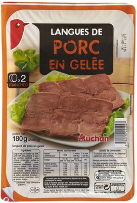 Langues de porc en gelée