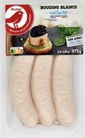 Boudins blancs nature