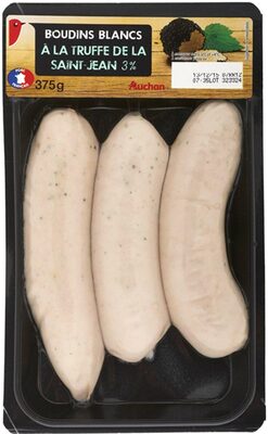 boudins blancs à la truffe de la Saint-Jean 3%