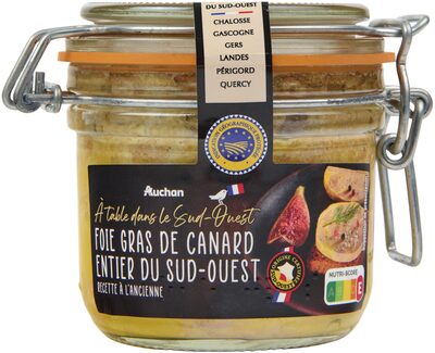 Foie gras de canard entier du Sud-Ouest recette à l'ancienne