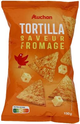 Tortilla saveur Fromage front packaging