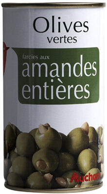 Olives vertes farcies amandes entières