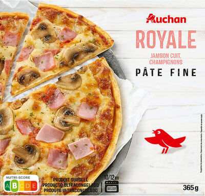 Pizza RoyaleJambon cuit, Champignons