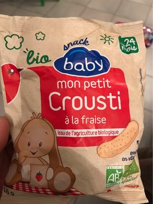 Mon petit crousti a la fraise