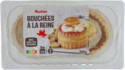 Bouchées à la reine front packaging