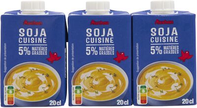 préparation SOJA Cuisine5% matières grasses