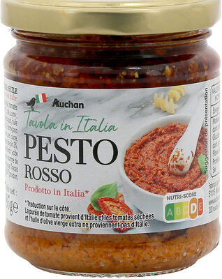 Pesto Rosso front packaging