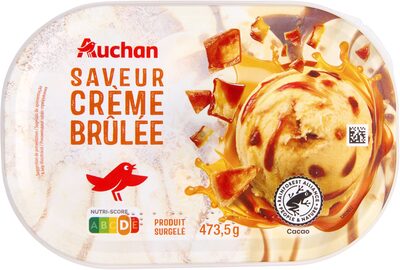 Saveur crème brûlée